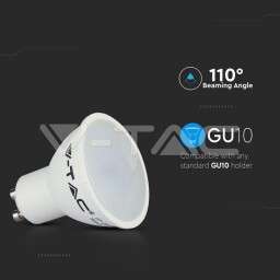 V-TAC LED žiarovka GU10 5W SMD 380lm 3000K (1685) VT-1975