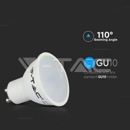 V-TAC LED žiarovka GU10 5W SMD 380lm 3000K (211685) VT-1975