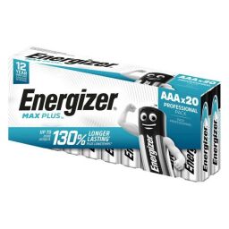 Batéria Energizer Max Plus AAA LR03 20ks/balenie E301322905 7638900423174 