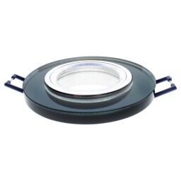Bodové svietidlo podhladové ID-1035 sklenné GU10/50W čierna
