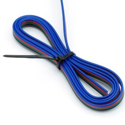 Viazacia káblová páska 4,8x300mm nylon 66, 100ks/balenie, čierna V1550-48300