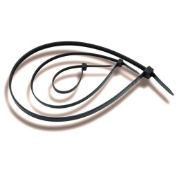 Viazacia káblová páska 4,8x300mm nylon 66, 100ks/balenie, čierna V1550-48300