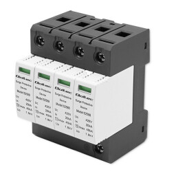 Prepäťová ochrana Qoltec 52588 AC 4-pólová , 40kA , T2/C , 420V