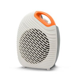 Multifunkčný ohrievač s ventilátorom bielo-oranžový 1800/2000W (51113A)