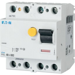 Prúdový chránič Eaton 286512 PF6-63/4/003 (6kA)