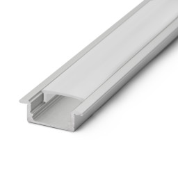 41011A1 - LED hliníkový profil (lišta) 1000mm - zapustený
