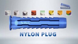4ALL Univerzálna hmoždinka 8x40 so skrutkou Ø8mm+5x60 4ALL-08+5060
