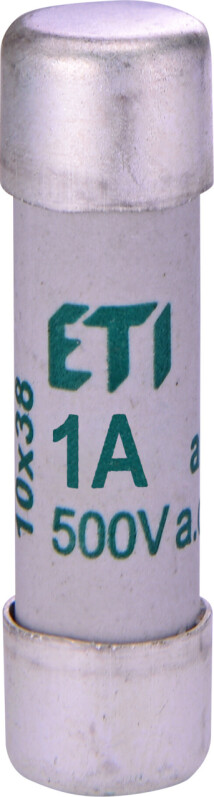 Válcová poistka ETI 002621008 CH10x38 aM 12A/500V