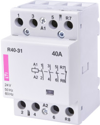 Stykač ETI 002463421 - R40-31 /24VAC modulárny 3NO+1NC