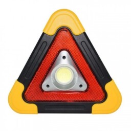 Výstražný trojuholník / svietidlo do auta s akumulátorom T646