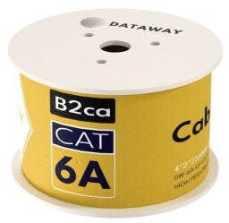 Dátový kábel DW-6A-UF-LSOH-500-B2ca ,S07022