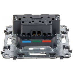 Valena life - 753181 - 1-zásuvka 16A/250V bez d.o. - biela