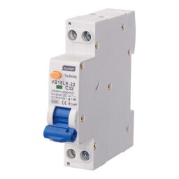 Prúdový chránič s nadprúdovou ochranou VB10LE-32 RCBO C/16A/30mA/A/6kA (L580B)