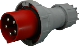 Vidlica 12553 400V 125A 5pólová IP67 10009681.00