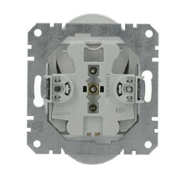 Asfora - EPH9810221 - 2-zásuvka 2x2P+E 16A/250V , PL , biela (bez rámčeka)