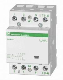 Stykač BENEDIKT & JÄGER R63-22 24V 50/60Hz 2NO+2NC (002463470)