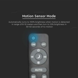 LED solárne lineárne svietidlo 120cm senzor pohybu/svetelný senzor-aut.zopnutie/vypnutie, ďiaľ.ovládanie CCT=3000-6000K (SKU: 6500) VT-120018