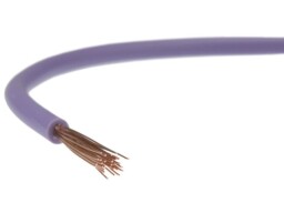 Vodič ohybný H07V-K 1x1,5 mm² fialová 750V (CYA)