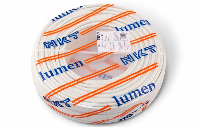 Kábel plochý YDYp(żo)-J 4x1,5 NKT instal lumen 450/750V (CYKYLo,CYYpl)