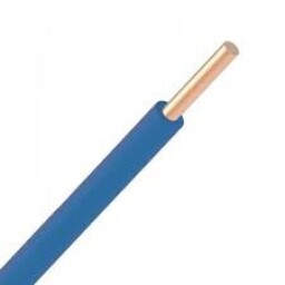 Vodič pevný H07V-U 1x1,5 mm² tmavomodrá 750V (CY) kruhy 100mt.