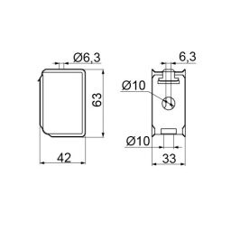 Príchyt zatvárací OZM/OZMO E90 0,7mm 753200 (GRIP M15)