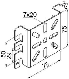 Montážny plech BMS 902500