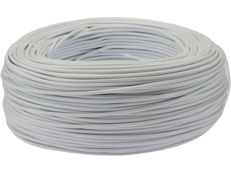 Vodič ohybný H05V-K 1x0,5 mm² biela (CYA) 100mt