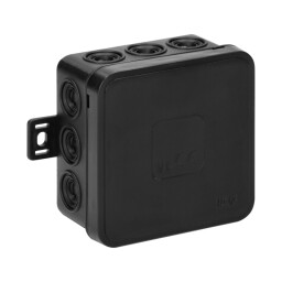 Krabica OR-JB-13802/B CLICK IP54 75x75x41mm čierna (V5)
