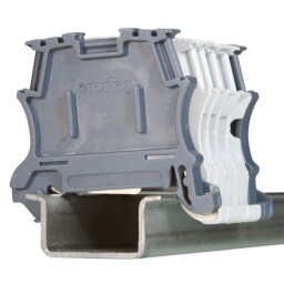 Bočnica pre radovú svorka 037510 Viking3 6mm2 sivá