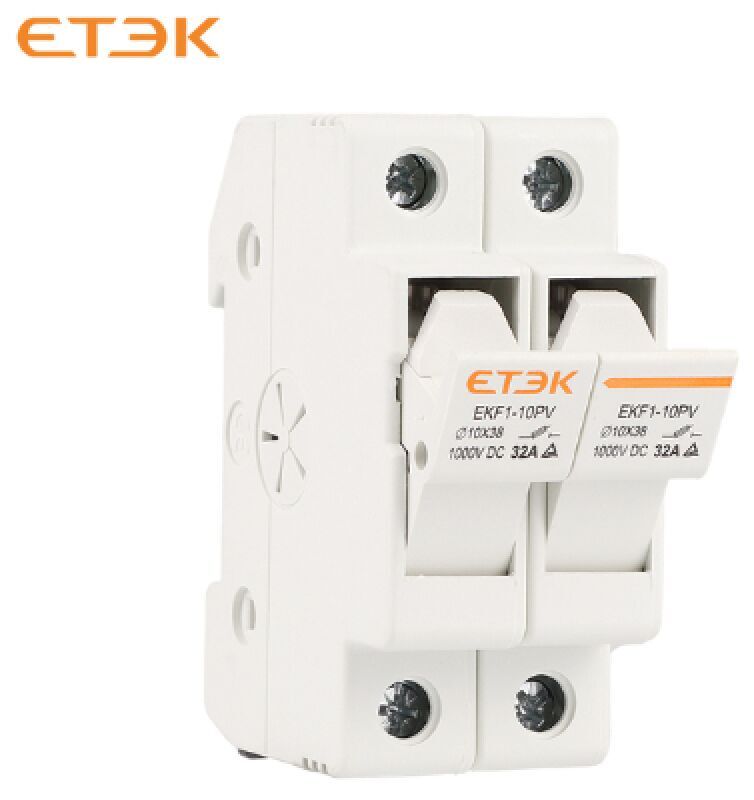 Poistkový odpínač ETEK EKF1-10PV-210 - 2-pólový 32A 1000VDC art.-nr.: 182009