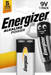 Batéria Energizer 6LR61 Alkaline Power 9V 1ks 7638900297409