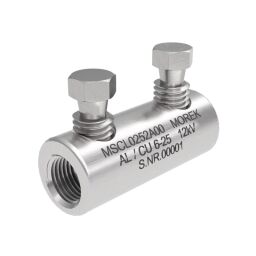 MOREK MSCL25 Al/Cu 6-25mm² 12kV 2xAluminum screw SB cable connector