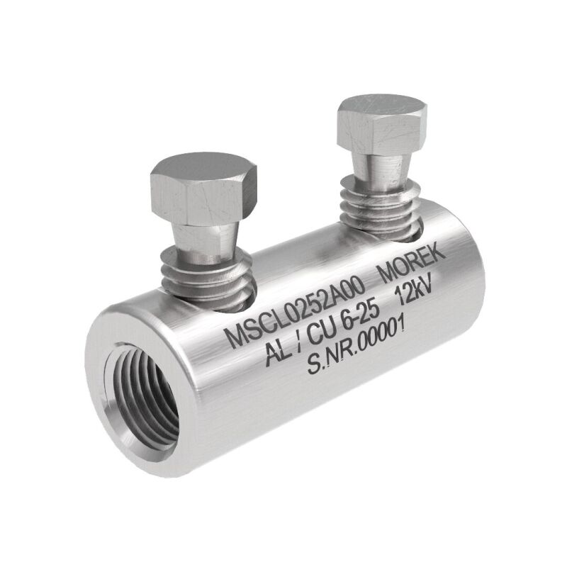 MOREK MSCL25 Al/Cu 6-25mm² 12kV 2xAluminum screw SB cable connector