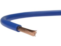Vodič ohybný H05V-K 1x1,5 mm² modrá (CYA) 100mt.