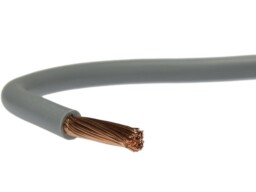 Vodič ohybný H05V-K 1x0,5 mm² sivý (CYA) 100mt.