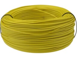 Vodič ohybný H05V-K 1x0,5 mm² žltá 300/500V (CYA) 100mt.
