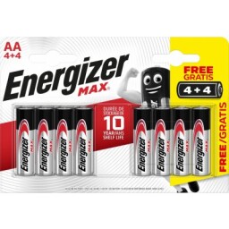 Batéria Energizer Max AA LR6 4+4ks 