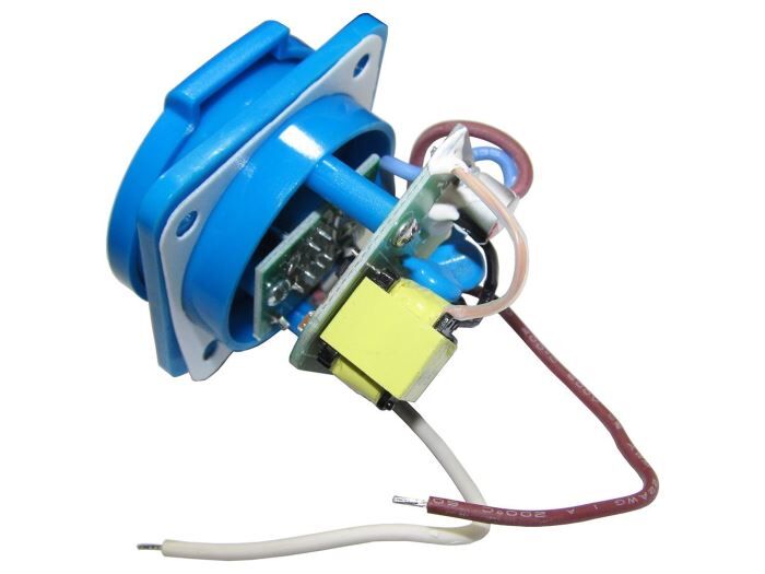 Vstavaná panelová zásuvka EZ20 2XUSB 2,1A (D255R)