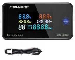 Wattmeter a merač výkonu KWS-AC300 20A (R048)