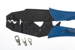 Kliešte lisovacie pre oká a spojky 1,5-10mm² (15-7AWG) HS-101 (P301)