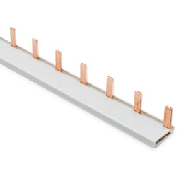 Prepojovacia lišta (kolík) 1-pól., 10mm², dĺžka 214mm (L591)