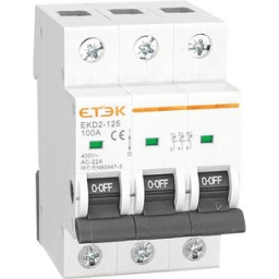 Vypínač ETEK EKD2-3-125 141021 modulárny 1-0 125A 3P