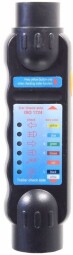 Tester zásuvky pre prívesný vozík 7-pólový (R099A , 54946)