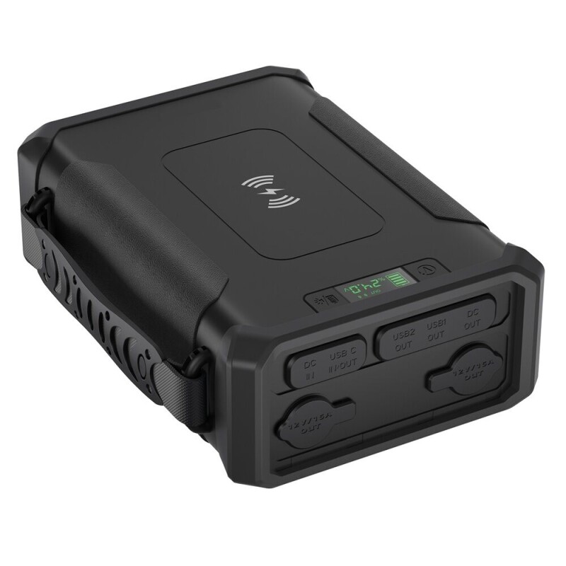 MHPower Nomad 96k Powerbanka LiFePO4, 96000mAh, čierna
