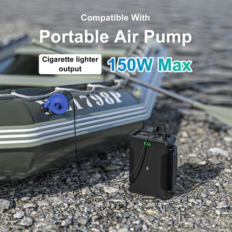 MHPower Nomad 96k Powerbanka LiFePO4, 96000mAh, čierna