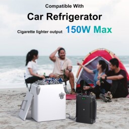 MHPower Nomad 96k Powerbanka LiFePO4, 96000mAh, čierna