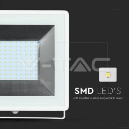 V-TAC LED Reflektor 100W SMD E-Series 8500lm 4000K biely (5968) VT-40101