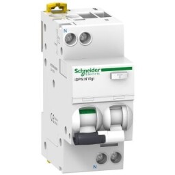 Prúdový chránič s nadprúdovou ochranou iDPN N Vigi A9D55610 1P+N/B/10A/30mA trieda AC