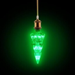 LED Deco žiarovka PINE E27 2W zelená art.nr.059-0002-040