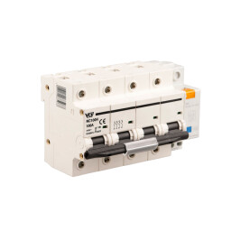 Vypínač s napäťovou spúšťou NC100H 4P 100A (vypínacia cievka 110–400V AC/DC)